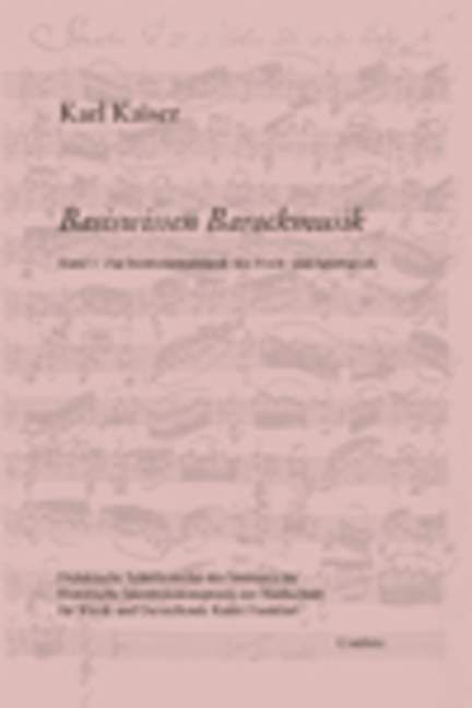 Basiswissen Barockmusik Band 1