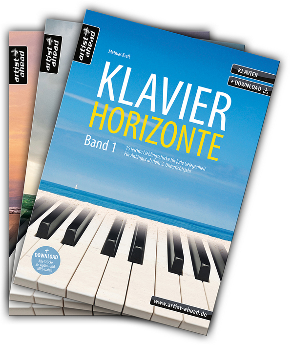 Klavier Horizonte Set (Bände 1-3) (+Download)