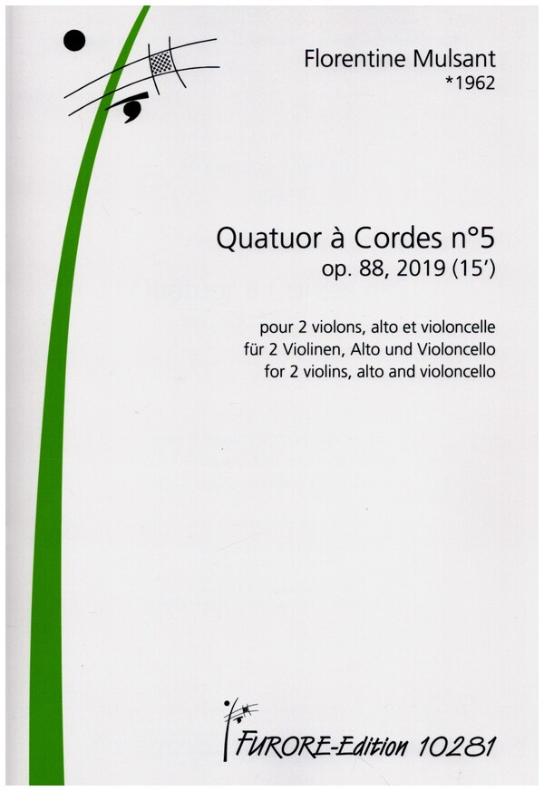 Quatuor à cordes no.5 op.88