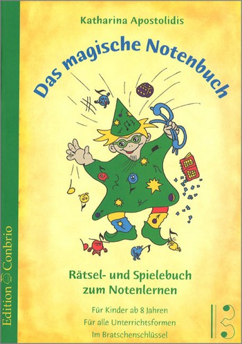Das magische Notenbuch Bratschenschlüssel