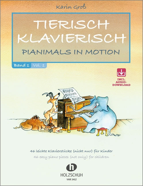 Tierisch Klavierisch Band 1 (+Online Audio)