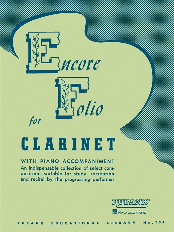 Encore Folio Collection for clarinet