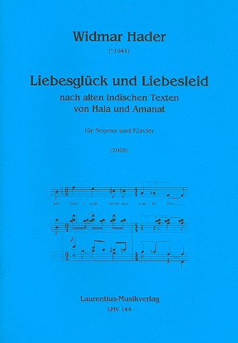 Liebesglück und Liebesleid für Sopran
