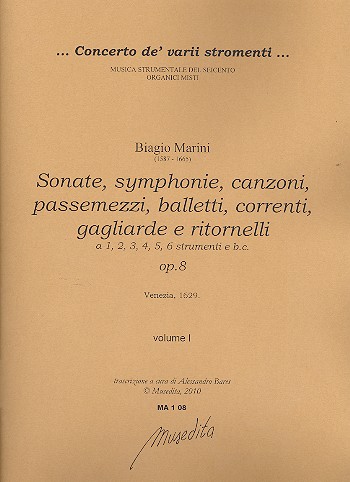 Sonate, symphonie, canzoni ....vol.1-4