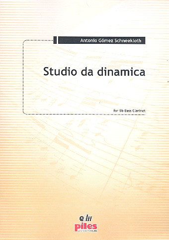 Studio da dinamica für Bassklarinette