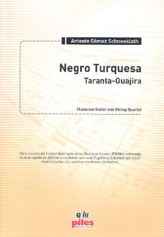 Negro Turquesa für Flamenco-Gitarre