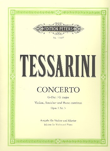 Konzert G-Dur op.1,3 für Violine, Streicher und Bc