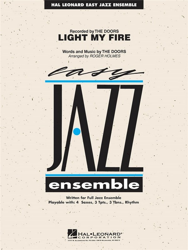 Light my Fire (+CD): for jazz ensemble