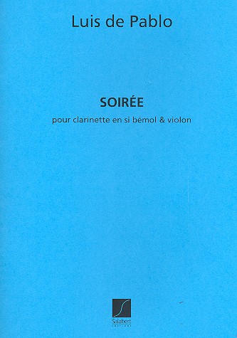 Soirée pour clarinette et violon