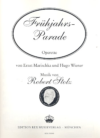 Frühjahrsparade für Gesang und Klavier