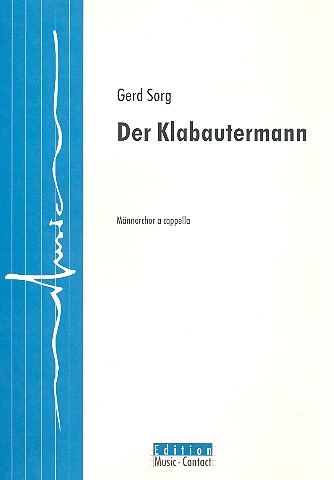Der Klabautermann für Männerchor