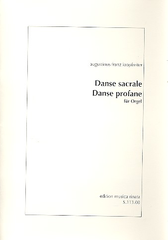 Danse sacrale  und  Danse profane