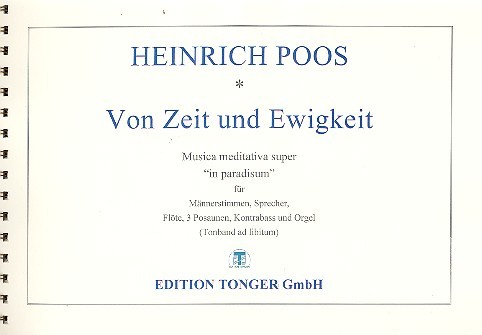 Von Zeit und Ewigkeit für Sprecher,