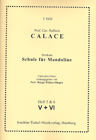 Schule für Mandoline Band 5 und 6