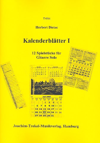 Kalenderblätter Band 1