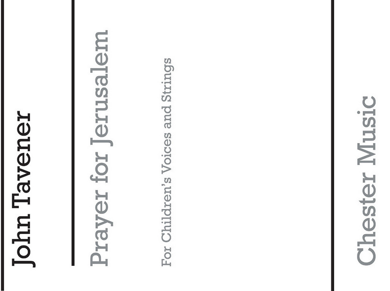 Prayer for Jerusalem 