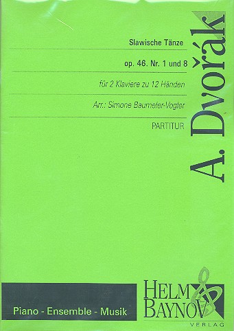 Slawische Tänze op.46,1 und op.46,8