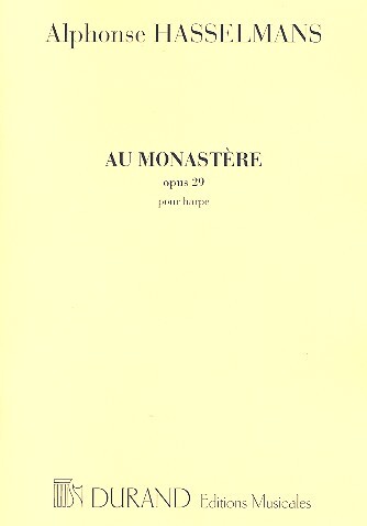 Au monastère op.29 pour harpe