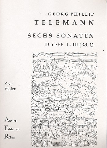 6 Sonaten Band 1 (Nr.1-3) 