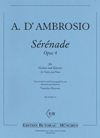 Sérénade op.4