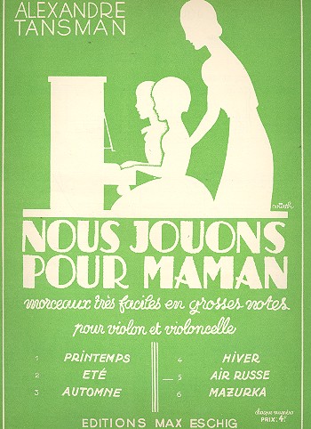 Air russe pour violon et violoncelle