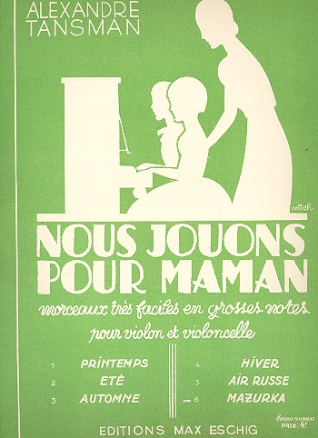 Mazurka pour violon et violoncelle