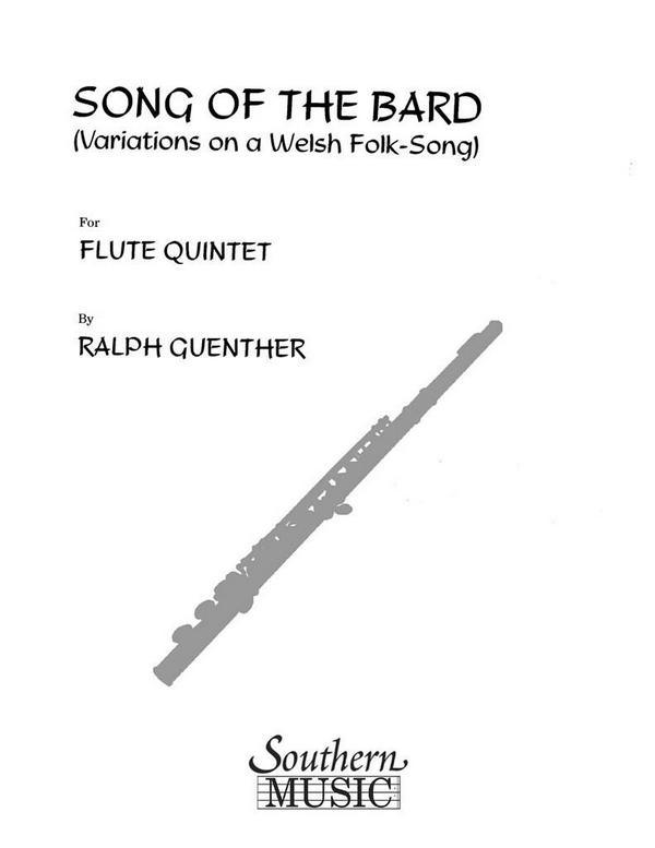 Song of the Bard . for 5 flutes