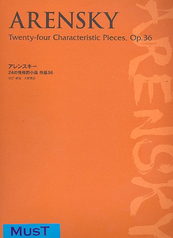 24 Characteristic Pieces op.36