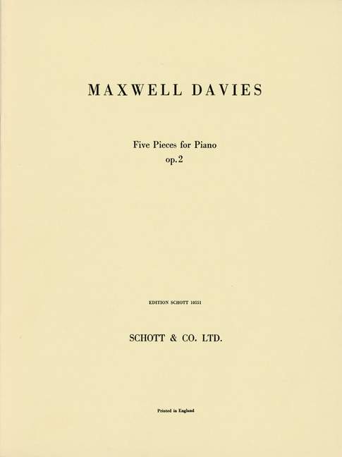 5 Pieces op.2