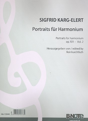 Portraits op.101 Band 2 für Harmonium