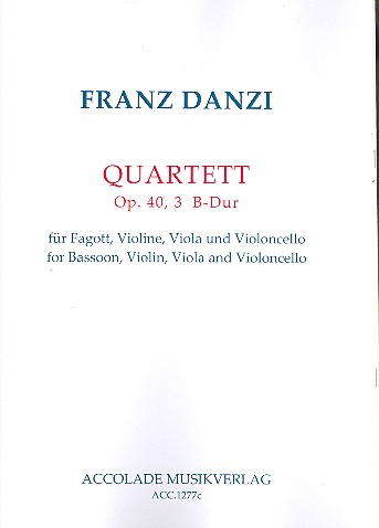 Quartett B-Dur op.40,3