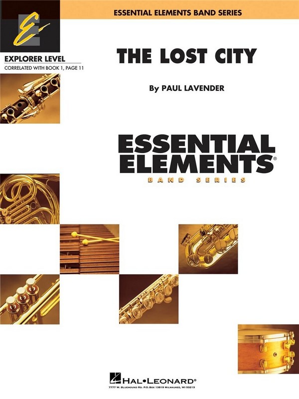 The lost City (+CD) for concert band