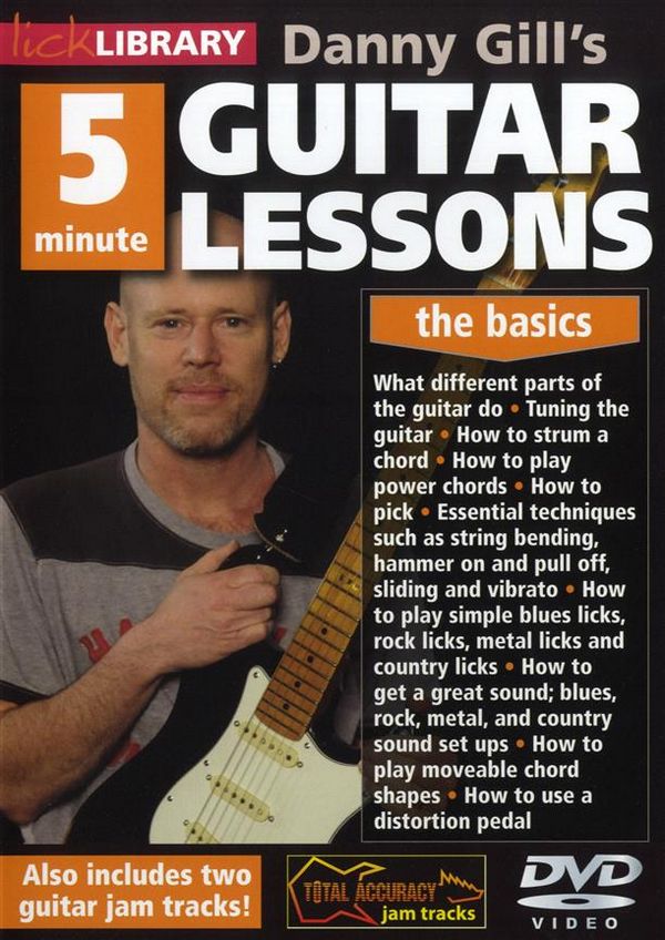 5 Minute Guitar Lessons DVD-Video