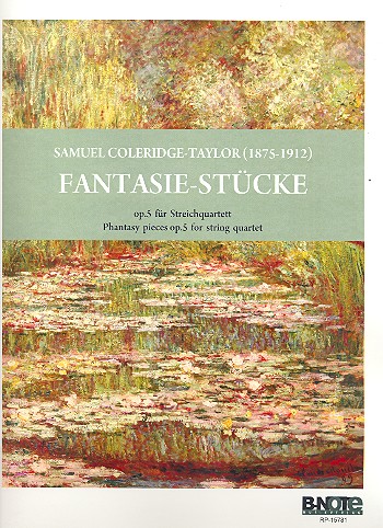Fantasie-Stücke op.5 für Streichquartett