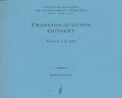 Adieux à la mer für gem Chor,