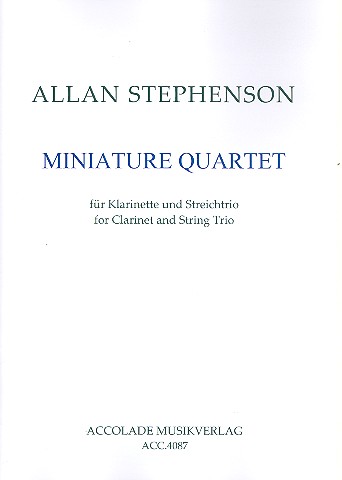 Miniature Quartet für Klarinette,