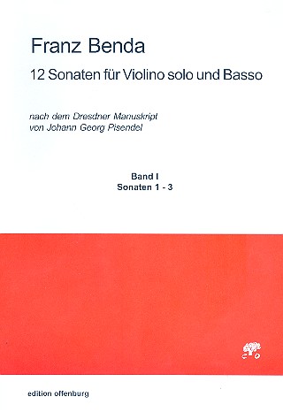 12 Sonaten für Violine solo und Basso