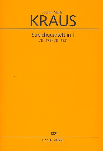 Streichquartett f-Moll Nr. 2