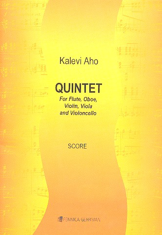 Quintet for flute, oboe, violin, viola