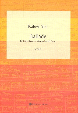 Ballade for flute, bassoon, cello and piano