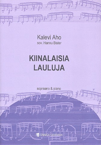 Kiinalaisia lauluja for soprano and piano