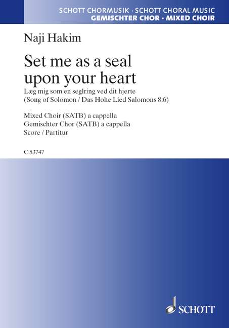 Set me as a Seal upon your Heart