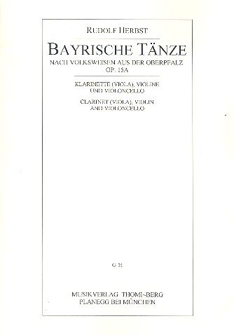 Bayrische Tänze op.15a