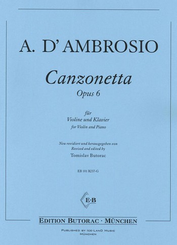 Canzonetta op.6