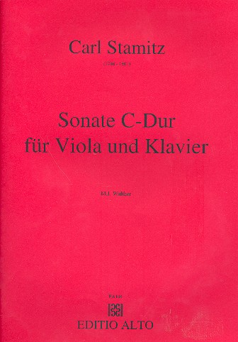 Sonate C-Dur für Viola und Klavier