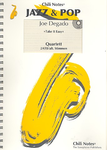 Take it easy (+CD) für 4 Saxophone (AATBar)