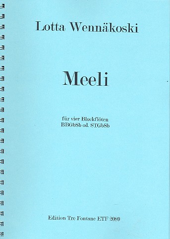 Meeli für 4 Blockflöten (BBGbSb)