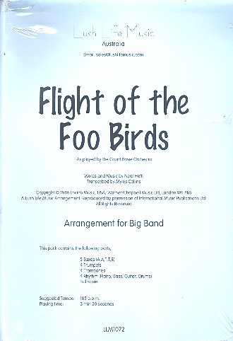 Flight of the foo Birds: for big band