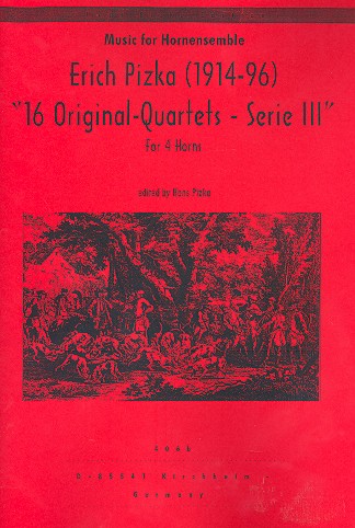 16 Originalquartette Serie 3 für 4 Hörner