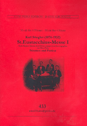 Sankt Eustacchiusmesse Nr.1 für 4 Hörner